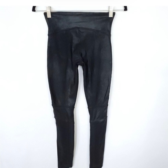 SPANX Sara Blakely black Moto leggings - Picture 4 of 10